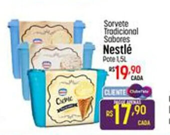 Muffato Sorvete Tradicional Sabores Nestle 1.5L oferta