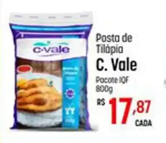 Muffato Posta de Tilapia C.Vale 800g oferta