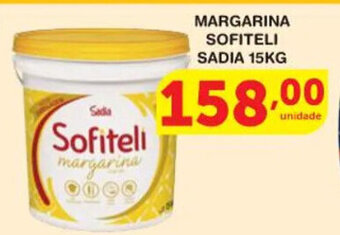 Roldão Margarina Sofiteli Sadia 15kg oferta