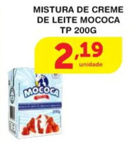 Roldão Mistura de creme de Leite Mococa Tp 200g oferta