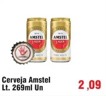 Spani Atacadista Cerveja Amstel Lt 269ml oferta