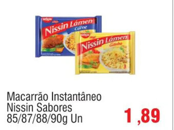 Spani Atacadista Macarrao Instantaneo Nissin Sabores oferta
