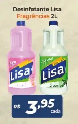Desinfetante Lisa fragrancias 2l