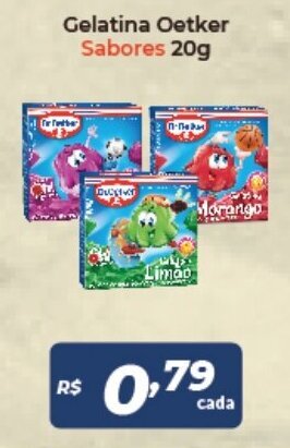 Atakarejo Gelatina Oetker Sabores 20g oferta