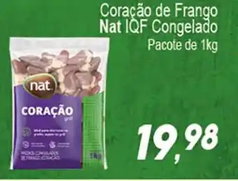 Villefort Atacadista Coracao de Frango Nat IQF cong. 1kg oferta