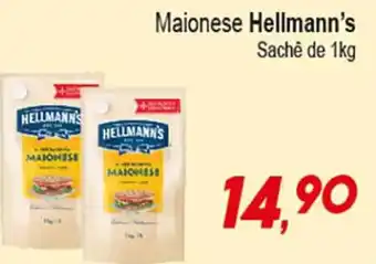 Villefort Atacadista Maionese Hellmann's Sache 1kg oferta