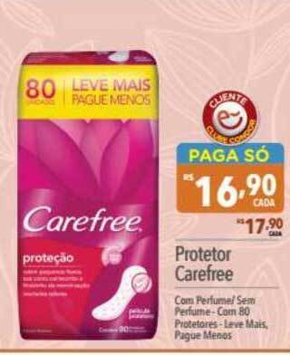 Supermercados Condor Protetor Carefree oferta