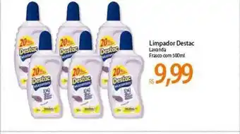 Limpador destac lavanda frasco com