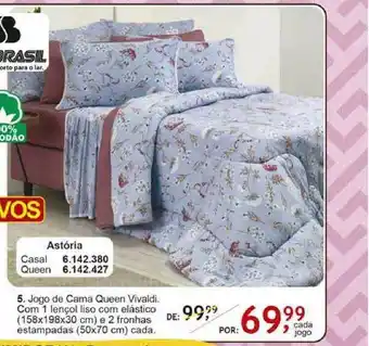 Quatro Estações Jogo De Cama Queen Vivaldi oferta