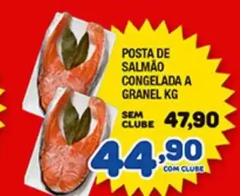 Costazul Supermercados Posta de Salmao Congelada a granel 1kg oferta