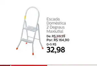 Escada Doméstica 2 Degraus Maxiutial