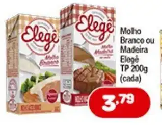 Costazul Supermercados Molho Branco ou Madeira Elege TP 200g oferta