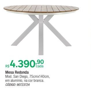 Leroy Merlin Mesa redonda oferta