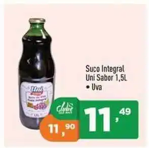 Supermercados Pague Menos Suco Integral Uni Sabor 1.5L oferta