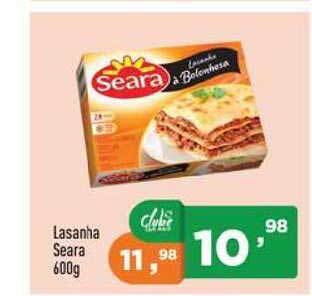 Lasanha Seara 600g