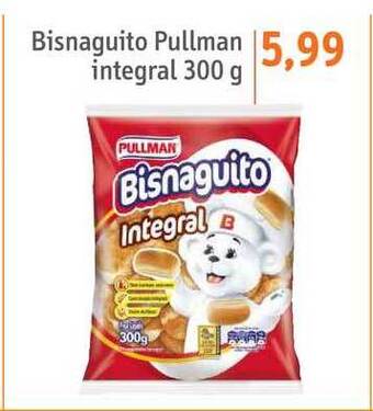 Sonda Bisnaguito Pullman Integral 300g oferta