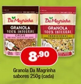 Costazul Supermercados Granola da Magrinha Sabores 250g oferta