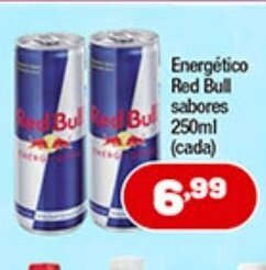 Costazul Supermercados Energetico Red Bull sabores 250ml oferta