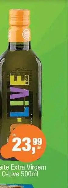 Supermercados Alvorada Leite extra virgem o-live oferta