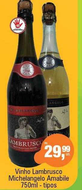 Supermercados Alvorada Vinho lambrusco michelangelo amabile tipos oferta