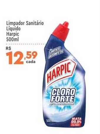 Supper Rissul Limpador sanitário líquido harpic oferta