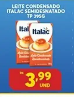 Atacadão Centro Sul Leite Condensado Italac Semidesnatado TP 395g oferta