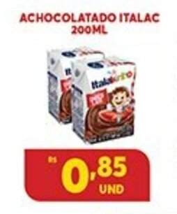 Atacadão Centro Sul Achocolatado Italac 200ml oferta
