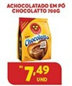 Achocolatado em po Chocolatto 700g