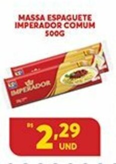 Atacadão Centro Sul Massa Espaguete Imperador Comum 500g oferta