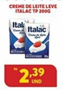Creme de Leite Leve Italac Tp 200g