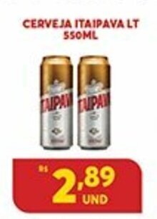Atacadão Centro Sul Cerveja Itaipava Lt 550ml oferta