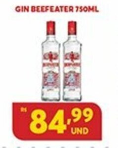 Atacadão Centro Sul Gin Beefeater 750ml oferta