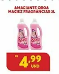 Atacadão Centro Sul Amaciante Qboa Maciez fragrancias 2L oferta