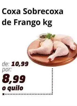 Supermercados Santa Helena Coxa sobrecoxa de frango oferta