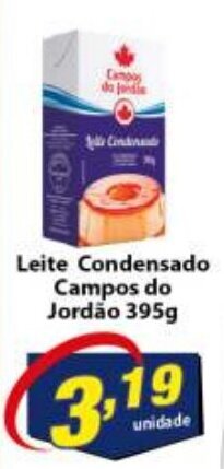 Vencedor Atacadista Leite Condensado Campos do Jordao 395g oferta