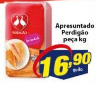 Vencedor Atacadista Apresuntado Perdigao peca 1kg oferta