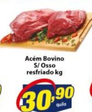 Vencedor Atacadista Acem Bovino s/ Osso resfriado 1kg oferta