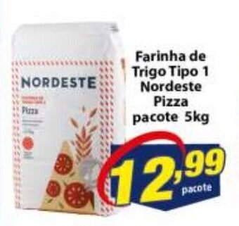 Vencedor Atacadista Farinha de Trigo tipo 1 Nordeste Pizza pacote 5kg oferta