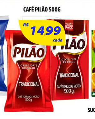 Atacadão Dia a Dia Cafe Pilao 500g oferta