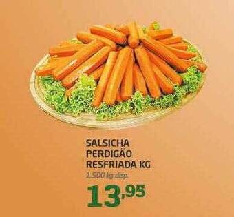 Cooper Salsicha perdigão resfriada kg oferta