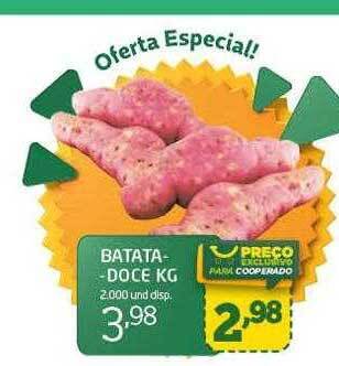 Cooper Batata doce kg oferta