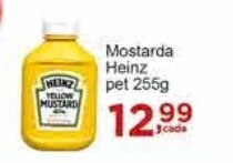 Rossi Supermercado Mostarda Heinz pet 255g oferta