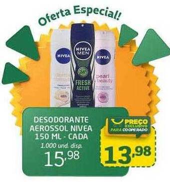 Cooper Desodorante aerossol nivea oferta