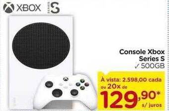 Carrefour Console xbox series s 500gb oferta