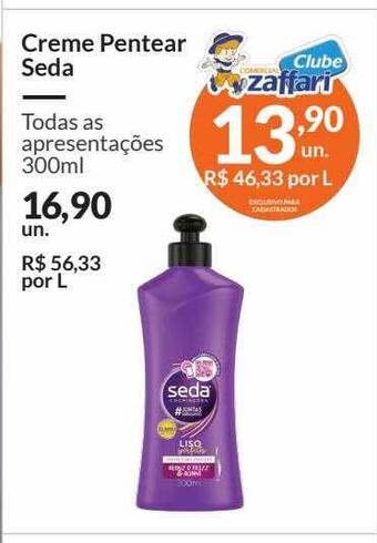 Zaffari Creme pentear seda oferta