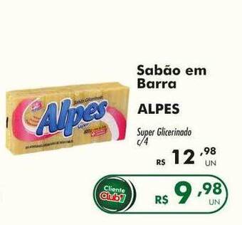 Irani Supermercados Sabão em barra alpes oferta