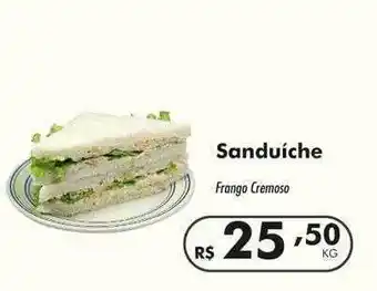 Irani Supermercados Sanduíche frango cremoso oferta
