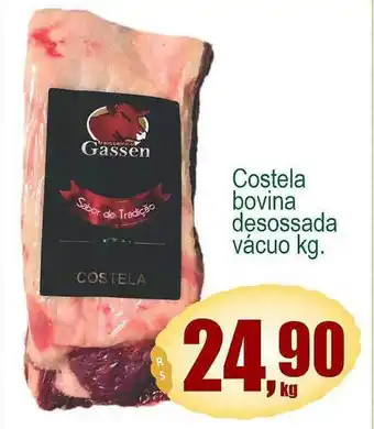 Costela bovina desossada vácuo