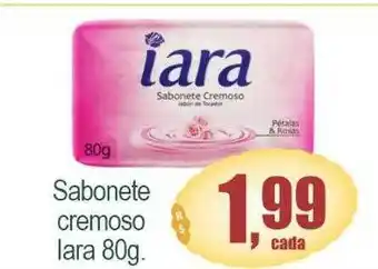 Sabonete cremoso lara
