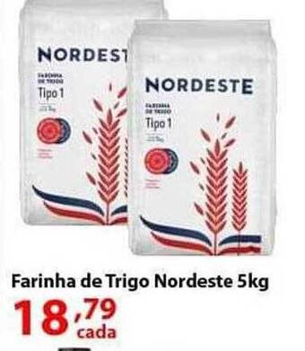Supermercados Tischler Farinha de trigo nordeste oferta